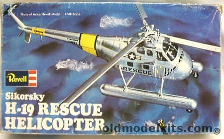 Revell 1/48 Sikorsky H-19 Rescue Helicopter, H173 plastic model kit